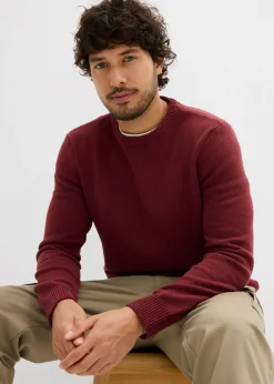 Hombre bonprix bonprix Jersey de punto fino con algodón reciclado