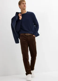 Hombre bonprix bonprix Jersey de punto fino con lana merina de calidad