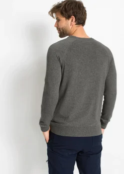 Hombre bonprix bonprix Jersey de punto fino de algodón puro (2 unidades)