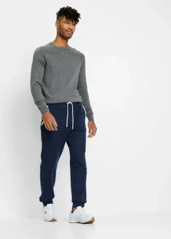 Hombre bonprix bonprix Jersey de punto fino de algodón puro (2 unidades)