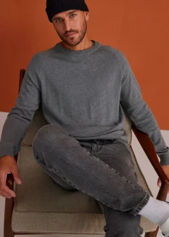 Hombre bonprix bonprix Jersey de punto fino de algodón puro (2 unidades)