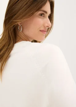 Mujer bonprix bonprix Jersey de punto fino de mezcla de viscosa fluida