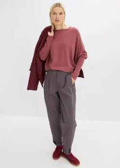 Mujer bonprix bonprix Jersey de punto fino de mezcla de viscosa