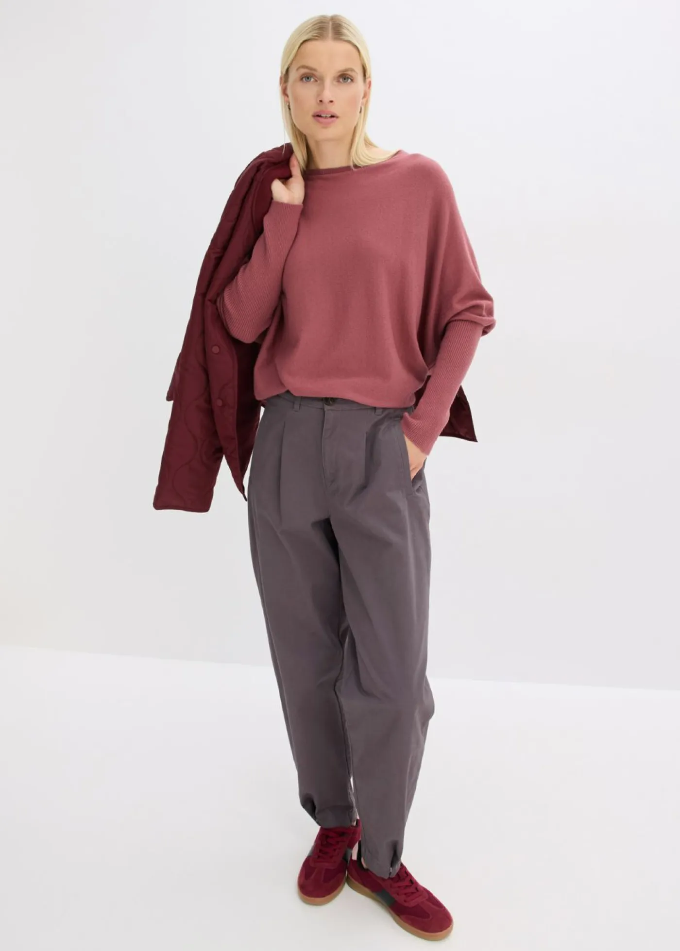 Mujer bonprix bonprix Jersey de punto fino de mezcla de viscosa