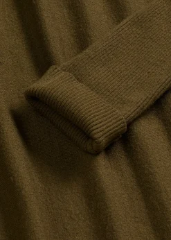 bonprix bonprix Jerséis|Ropa De Punto>Jersey de punto fino de mezcla de viscosa Oliva