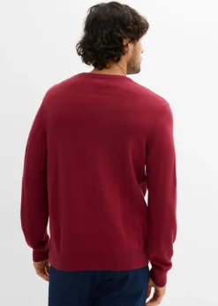 Hombre bonprix bonprix Jersey de punto fino de suave mezcla de algodón