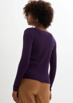 Mujer bonprix bonprix Jersey de punto fino de una suave mezcla de viscosa