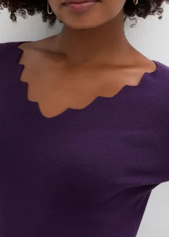 Mujer bonprix bonprix Jersey de punto fino de una suave mezcla de viscosa