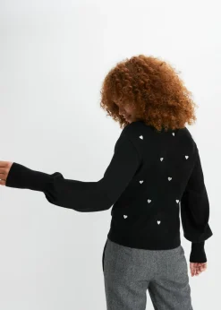 Mujer bonprix bonprix Jersey de punto fino en mezcla de viscosa