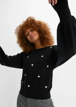 Mujer bonprix bonprix Jersey de punto fino en mezcla de viscosa