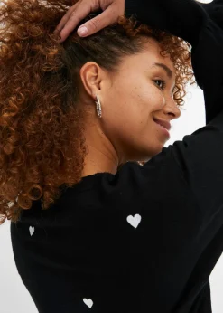 Mujer bonprix bonprix Jersey de punto fino en mezcla de viscosa