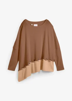 Mujer bonprix bonprix Jersey de punto fino tipo poncho