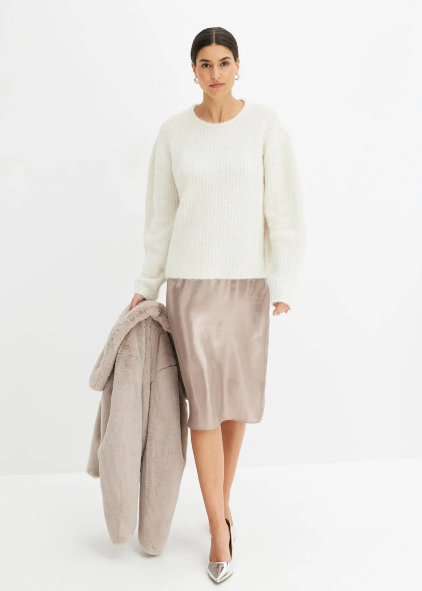 Mujer bonprix bonprix Jersey de punto grueso