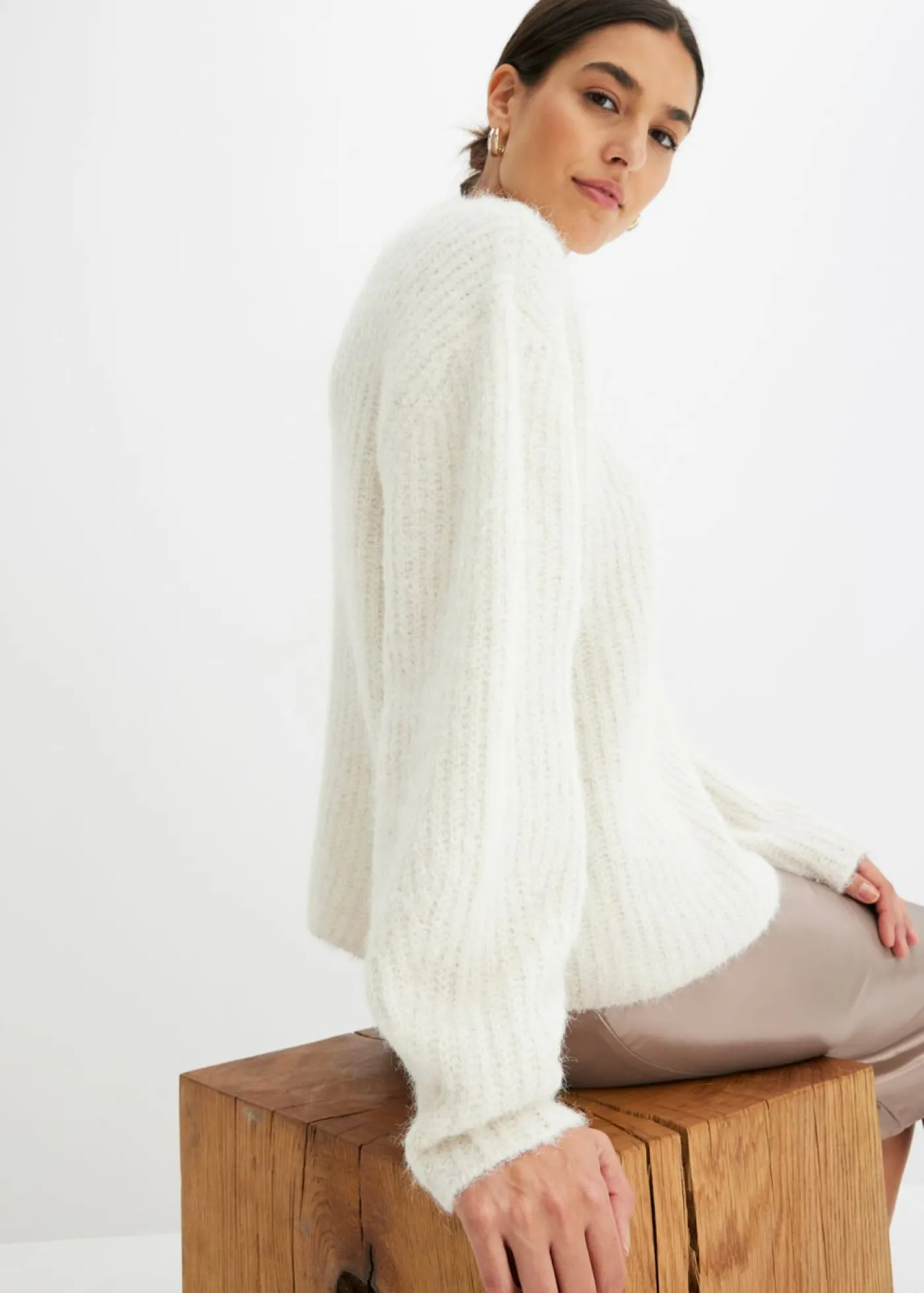 Mujer bonprix bonprix Jersey de punto grueso