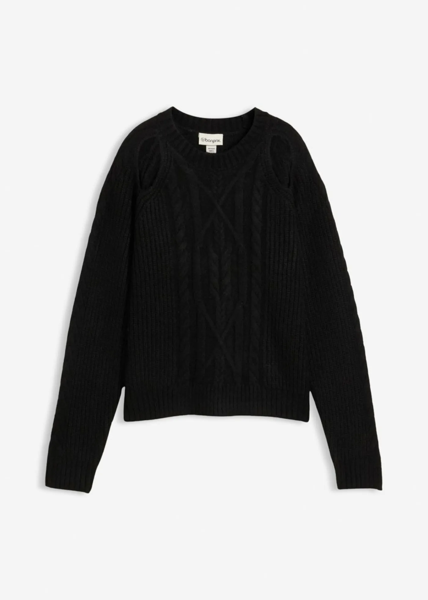 Mujer bonprix bonprix Jersey de punto grueso con patrón trenzado