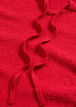 bonprix bonprix Jerséis|Ropa De Punto>Jersey de punto grueso con cordón rojo cayena