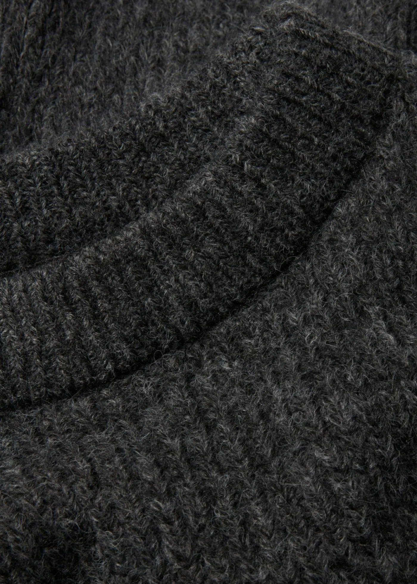 Mujer bonprix bonprix Jersey de punto grueso de mezcla de lana suave