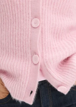 Mujer bonprix bonprix Jersey de punto grueso de canalé con efecto brillante