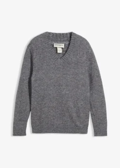 bonprix bonprix Jerséis Y Cárdigans>Jersey de punto grueso fácil de cuidar Gris jaspeado