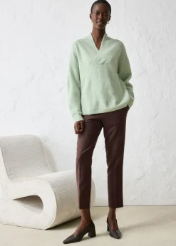 Mujer bonprix bonprix Jersey en cálida mezcla de alpaca