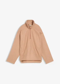 Mujer bonprix bonprix Jersey holgado con aspecto de lana