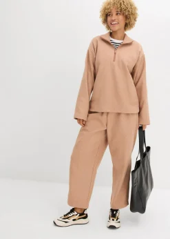 Mujer bonprix bonprix Jersey holgado con aspecto de lana