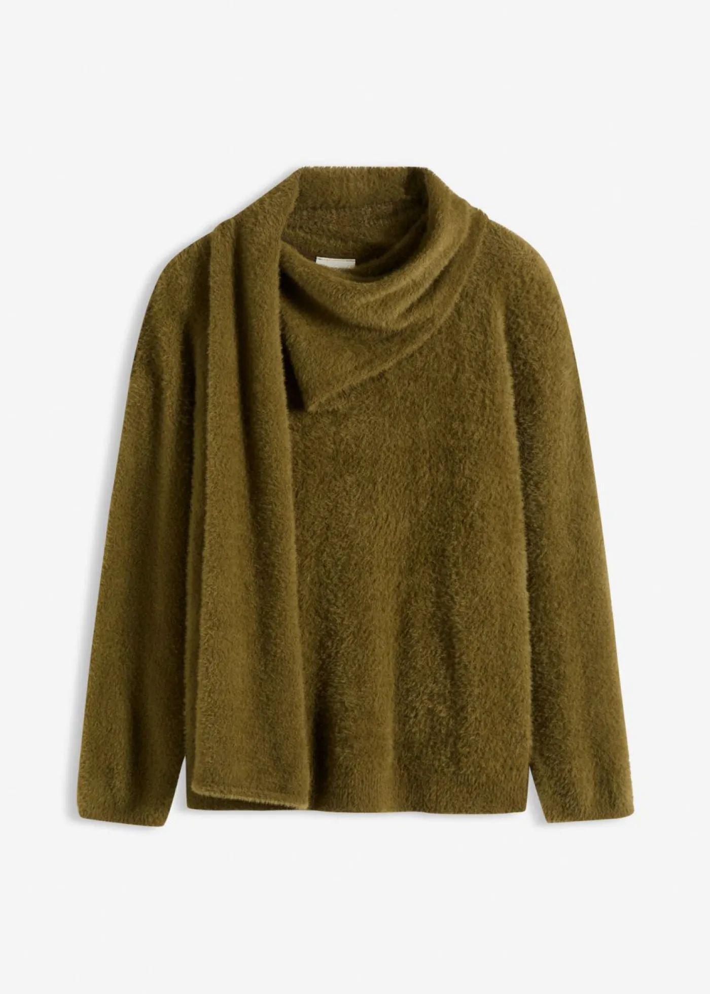 Mujer bonprix bonprix Jersey holgado con chal