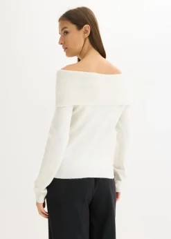 Mujer bonprix bonprix Jersey holgado con escote bañera