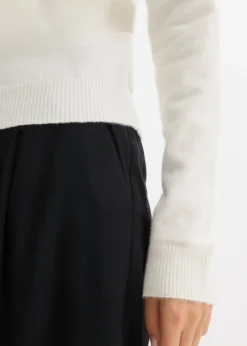 Mujer bonprix bonprix Jersey holgado con escote bañera