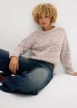 Mujer bonprix bonprix Jersey holgado de hilo espeso