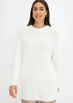 Mujer bonprix bonprix Jersey holgado de hilo suave