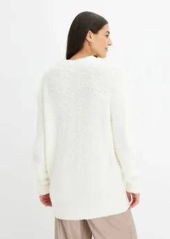 Mujer bonprix bonprix Jersey holgado de hilo suave