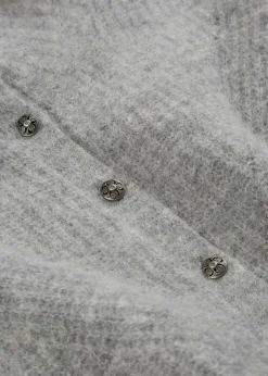 bonprix bonprix Premium|Jerséis>Jersey holgado de lana con alpaca Gris claro moteado