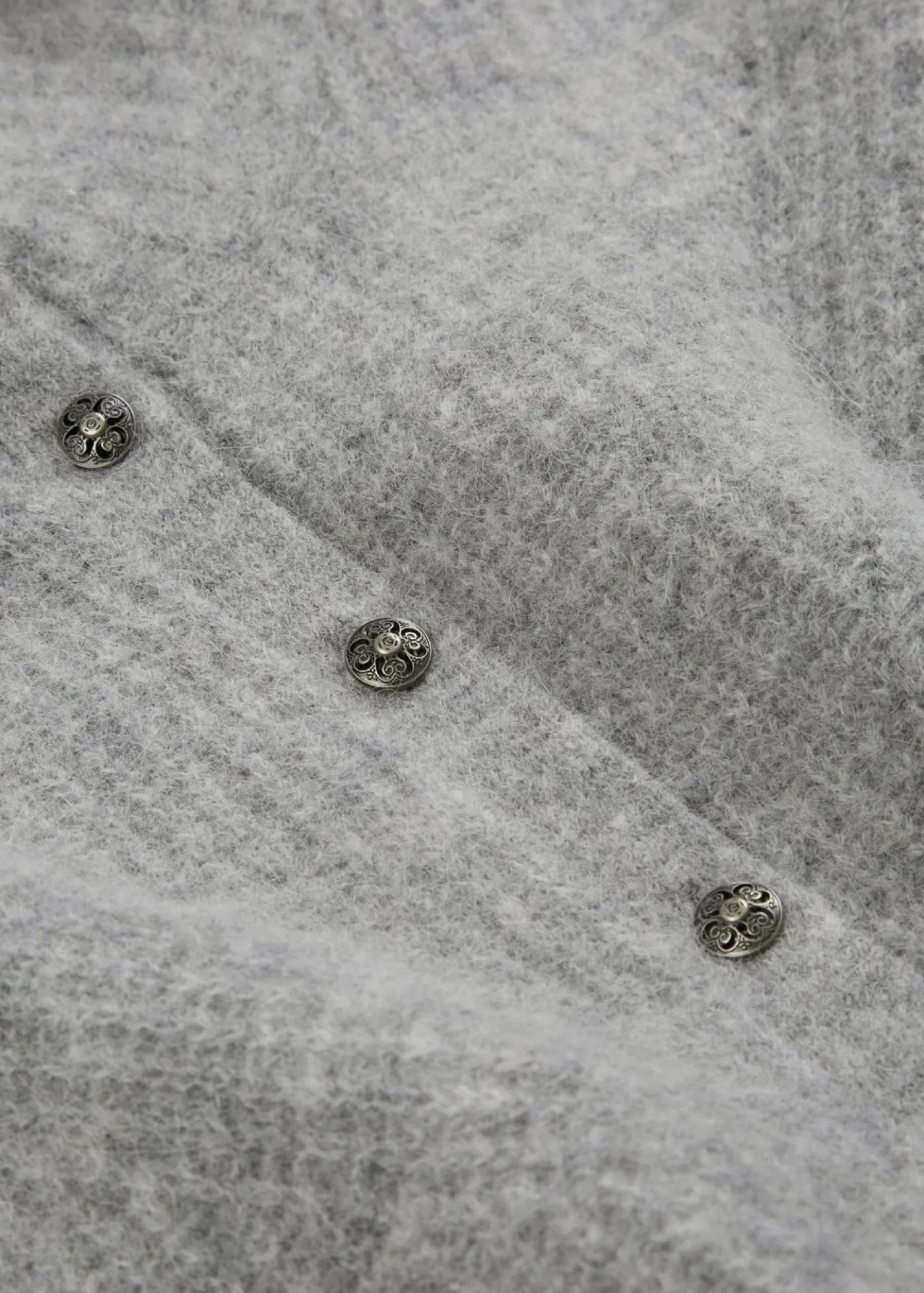 bonprix bonprix Premium|Jerséis>Jersey holgado de lana con alpaca Gris claro moteado