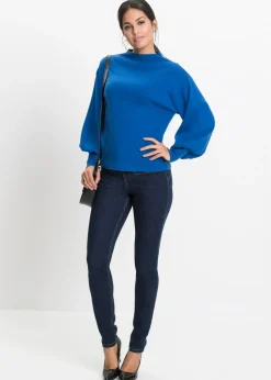 Mujer bonprix BODYFLIRT Jersey holgado de mezcla de viscosa