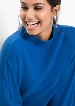 Mujer bonprix BODYFLIRT Jersey holgado de mezcla de viscosa