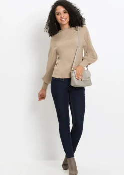 Mujer bonprix BODYFLIRT Jersey holgado de mezcla de viscosa