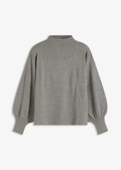 Mujer bonprix BODYFLIRT Jersey holgado de mezcla de viscosa