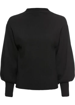 bonprix BODYFLIRT Jerséis|Ropa De Punto>Jersey holgado de mezcla de viscosa Negro