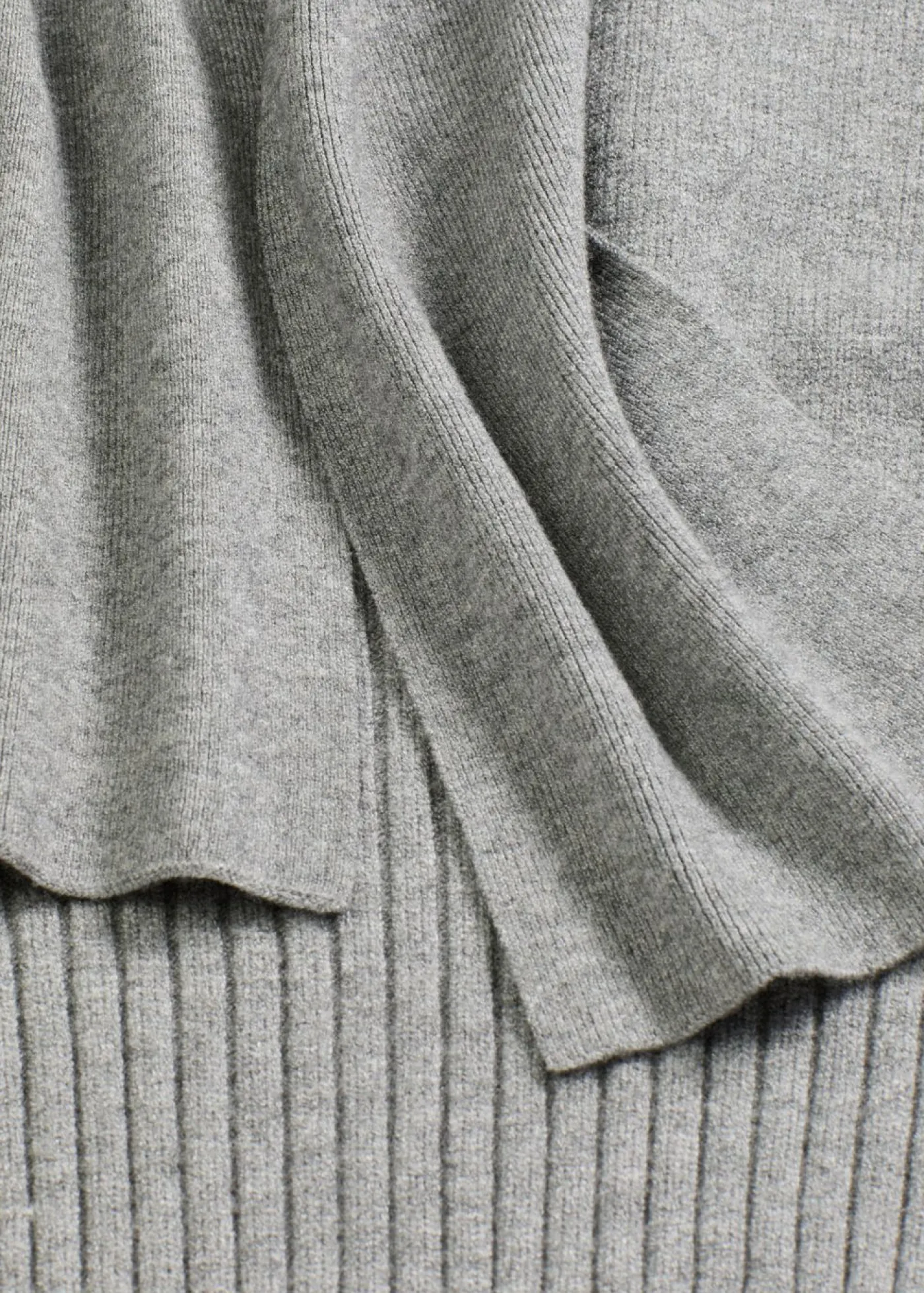 bonprix bonprix Esenciales|Jerséis>Jersey holgado de mezcla de viscosa suave Gris jaspeado