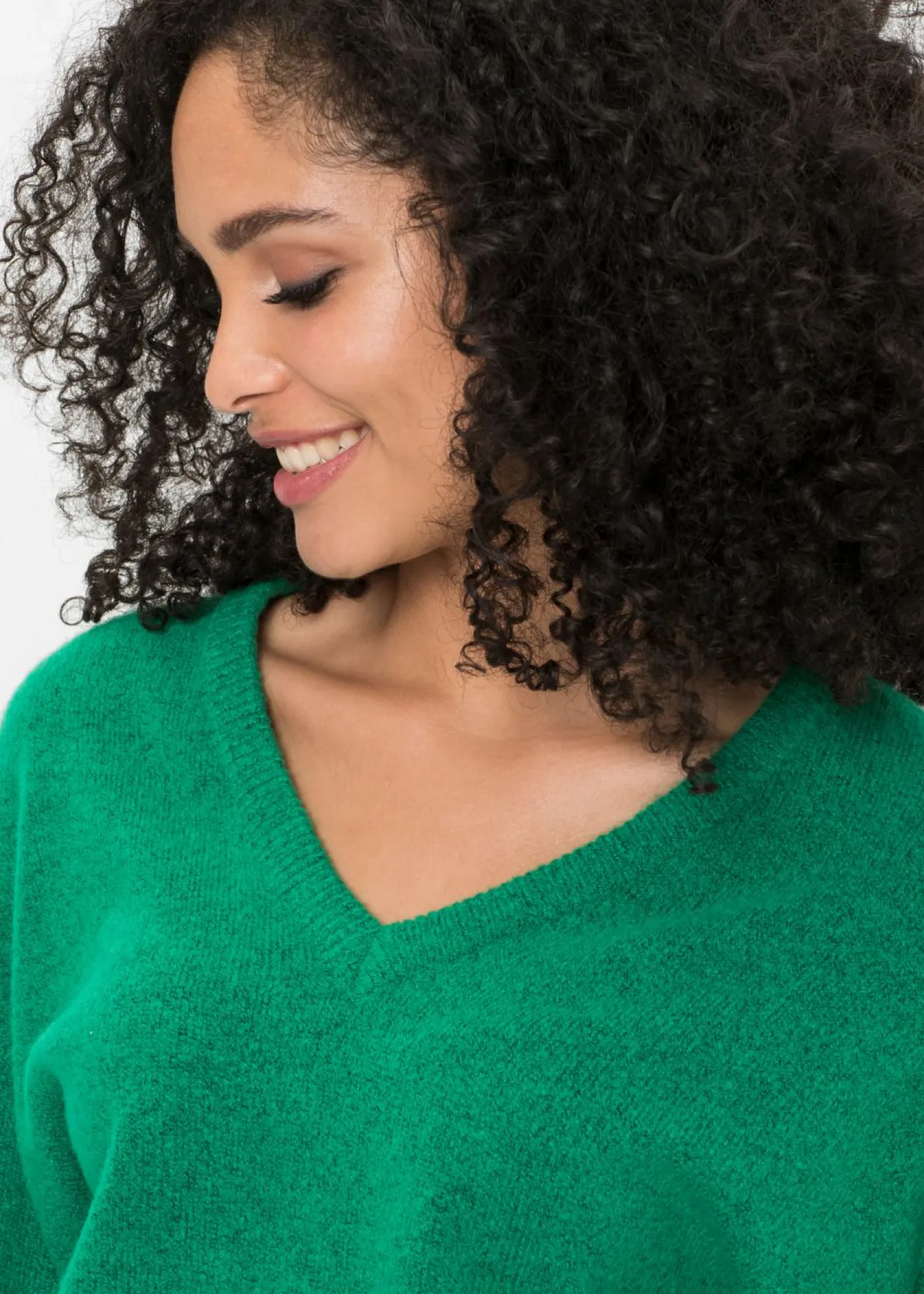 bonprix bonprix Jerséis|Ropa De Punto>Jersey holgado de punto Verde menta jaspeado