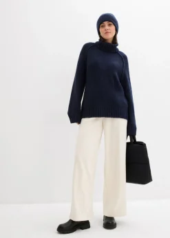 Mujer bonprix bonprix Jersey holgado de punto grueso