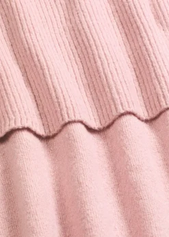bonprix bonprix Jerséis|Ropa De Punto>Jersey largo rosa ceniza-rosa pálido