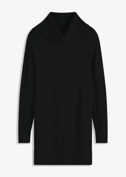 bonprix bonprix Jerséis|Ropa De Punto>Jersey largo Negro