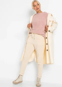 Mujer bonprix bonprix Jersey largo de chenilla