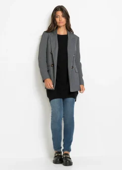 Mujer bonprix bonprix Jersey largo de mezcla de viscosa