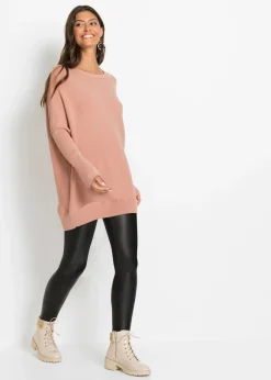 Mujer bonprix bonprix Jersey largo de mezcla de viscosa