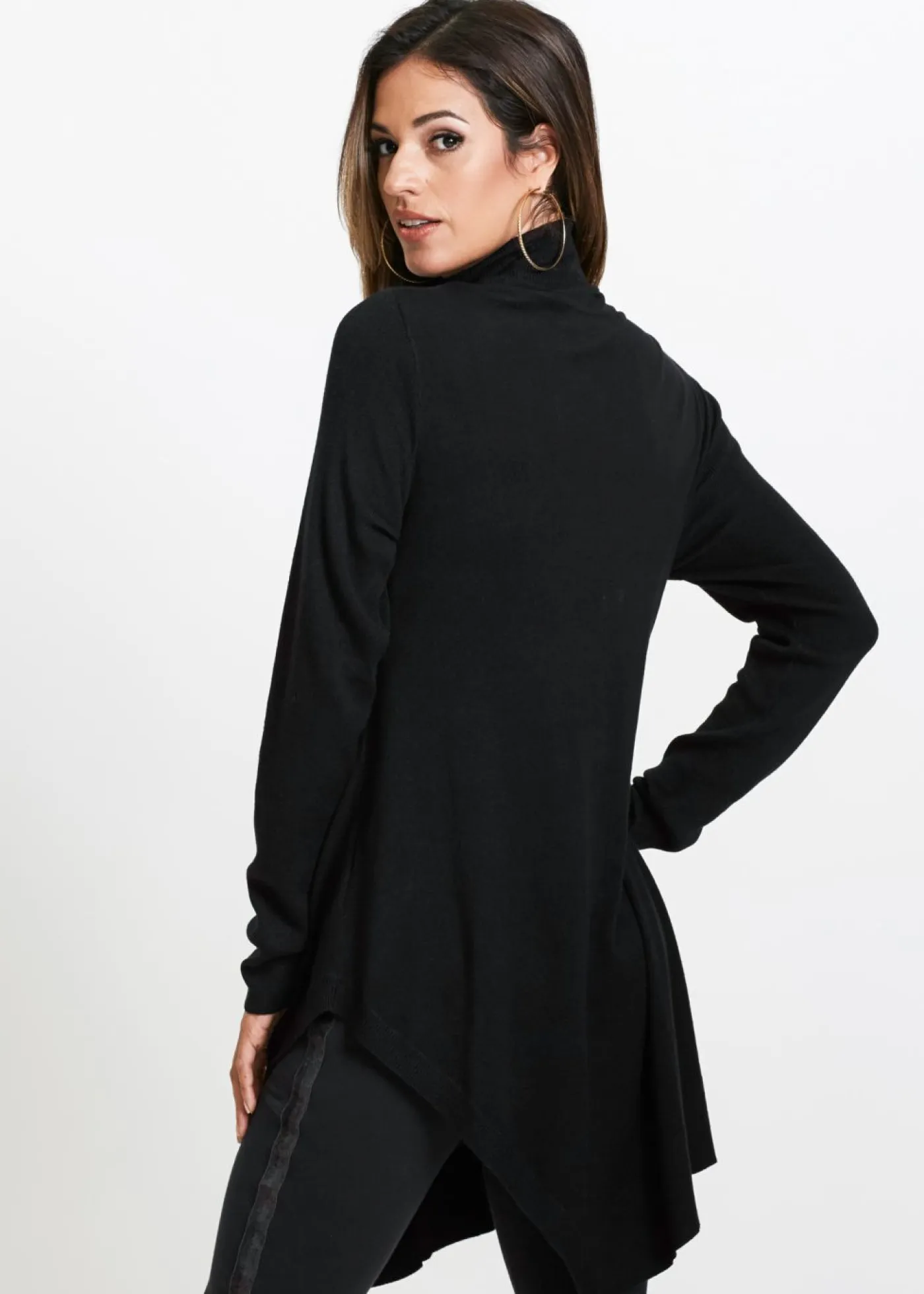 Mujer bonprix bonprix Jersey largo de mezcla de viscosa