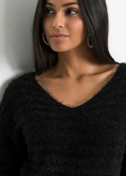 Mujer bonprix bonprix Jersey largo y mullido