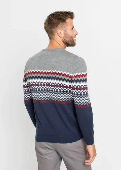 Hombre bonprix bonprix Jersey nórdico con algodón